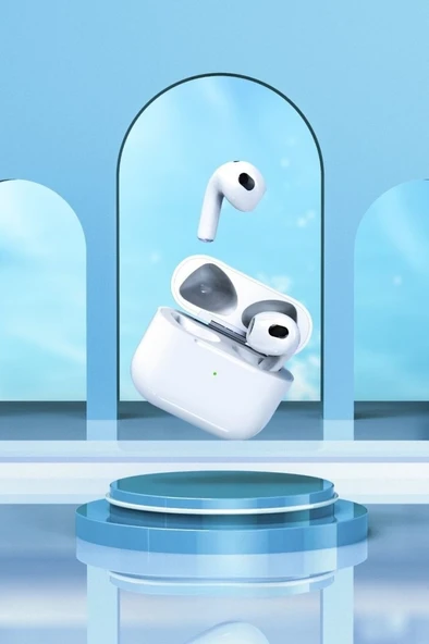 PDAteknoloji PD-BT111 4.Nesil Bluetooth Kulaklık V5.4 - Beyaz - Resim 4