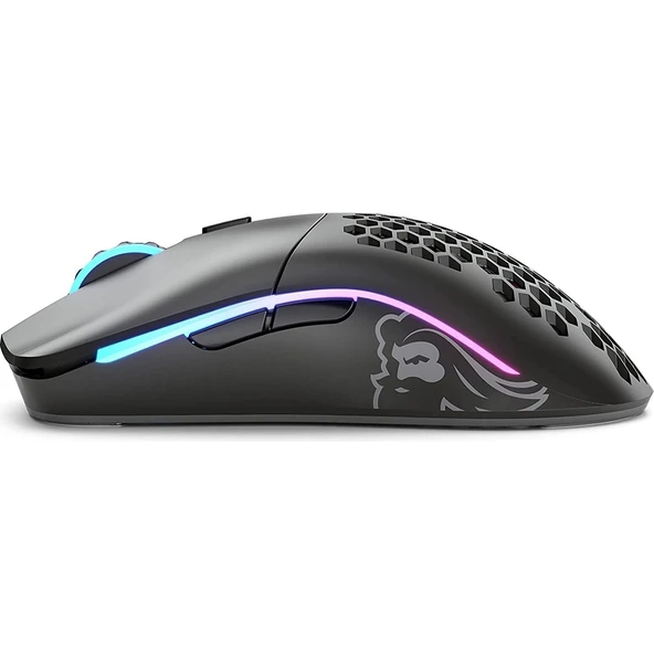Model O Minus Kablosuz Mat Siyah Orta/küçük El Oyuncu Mouse Glo-Ms-Omw-Mb - 2