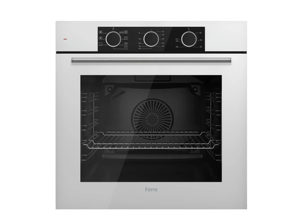 Ferre FLAMEART SC Serisi Beyaz Set (SC406-WFA + QXE62CB +D087 ) - 65 cm'lik Kare Döküm Izgara-WOK - Resim 4