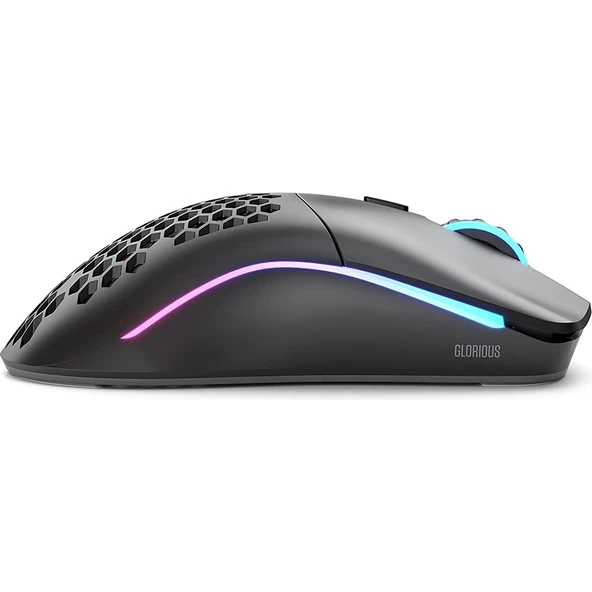 Model O Minus Kablosuz Mat Siyah Orta/küçük El Oyuncu Mouse Glo-Ms-Omw-Mb