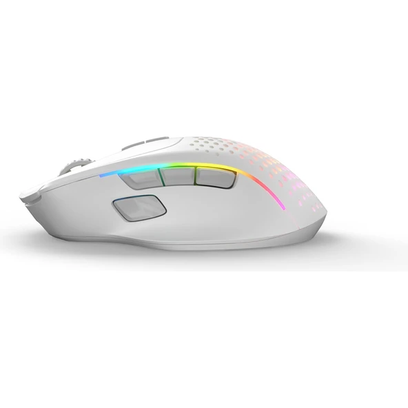 Glorious Model I 2 GLO-MS-IWV2-MW Beyaz RGB Ergonomik Optik Kablolu/Kablosuz Oyuncu Mouse - 4
