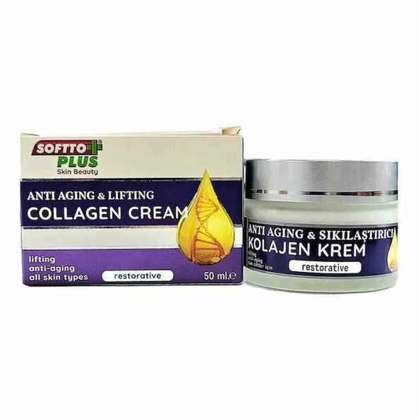Softto Plus Premium Kırışık Karşıtı Collagen Krem