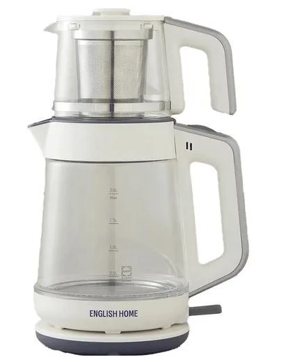 English Home Cmk 6001 Cam Çay Makinesi ve Kettle