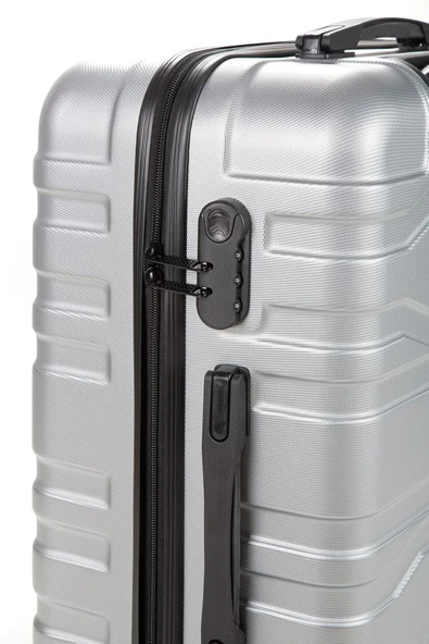 Fossil Unisex Kabin Boy Valiz Gri 123X - Resim 5