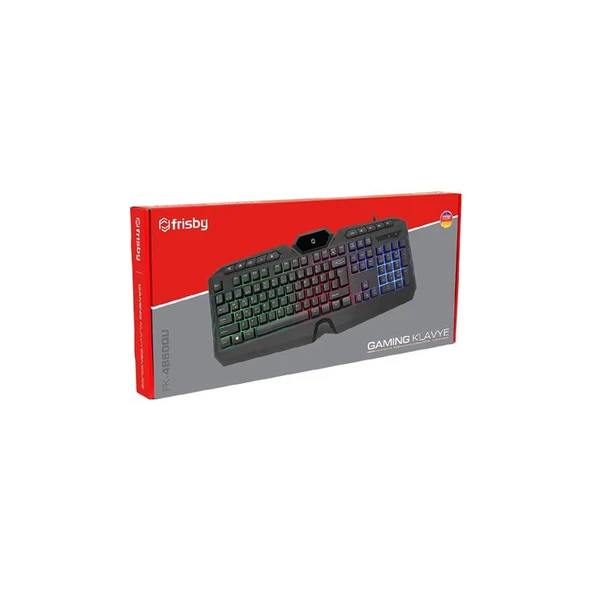 FRISBY FK-4860QU USB Q TR MM SİYAH KABLOLU GAMING KLAVYE - 3