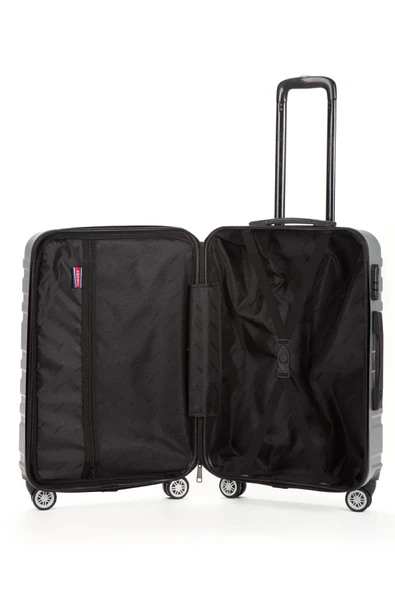 Fossil Unisex Kabin Boy Valiz Gri 123X - Resim 6