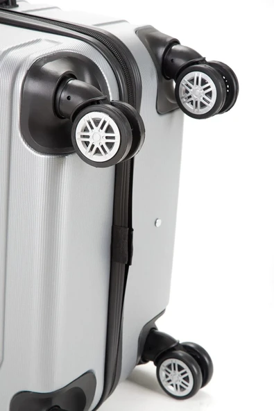 Fossil Unisex Kabin Boy Valiz Gri 123X - Resim 7