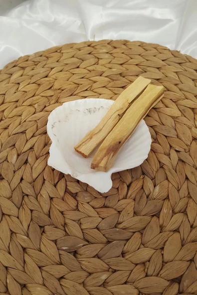Palo Santo Nazar a Doğal Tütsü Pala Santo 2 Adet Ağaç Tütsü İstiridye  Palosanto luk ile Beraber Hexa Ağacı  Yoga PalaSa - 8