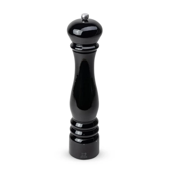 Peugeot Paris Tuz Değirmeni Siyah Lake Pilli U 34 Cm