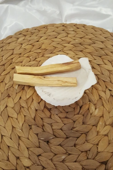 Palo Santo Nazar a Doğal Tütsü Pala Santo 2 Adet Ağaç Tütsü İstiridye  Palosanto luk ile Beraber Hexa Ağacı  Yoga PalaSa - 2
