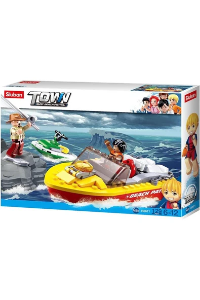Sluban Town Surf Beach Patrol Can Kurtarma Botu