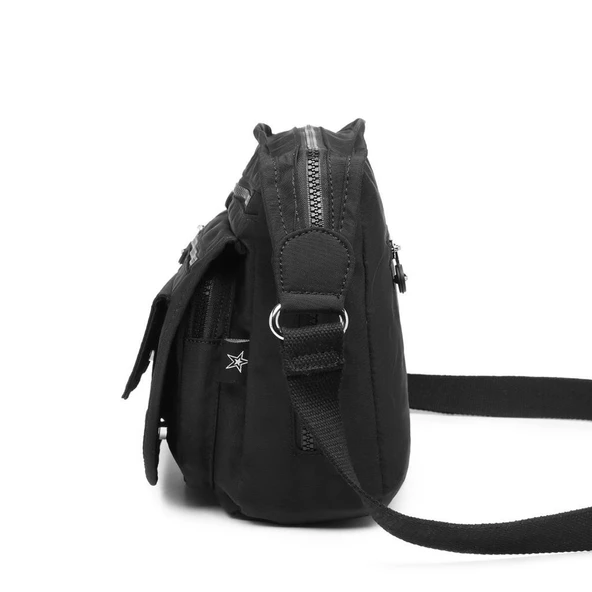 Krinkıl Kumaş Kadın Postacı Çantası Smart Bags 3005 - 6