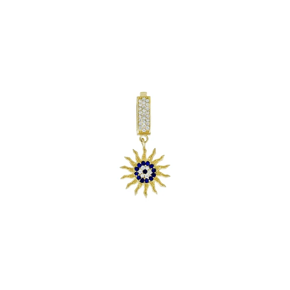 Altın Nazar Charm Kolye Ucu T074572