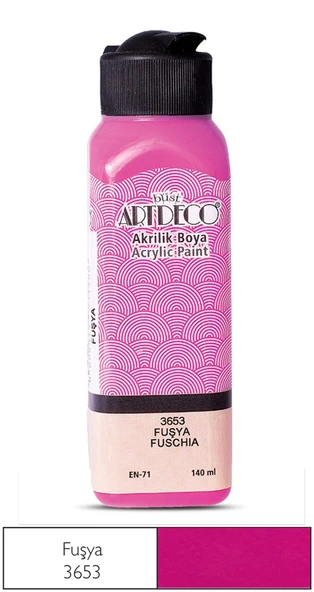 Artdeco Akrilik Boya 140ml Fuşya 3653