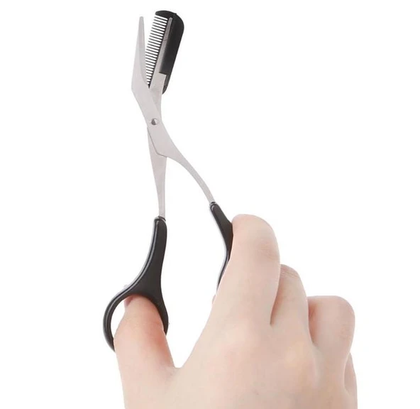 Zhltools Taraklı Kaş Makası ve Kaş Usturası Seti - 5