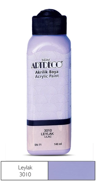 Artdeco Akrilik Boya 140ml Leylak 3010
