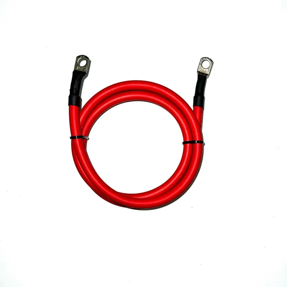 1 Adet 25 Mm2 Akü Paralel Bağlantı Kablosu 50 Cm Pabuçlu - 3
