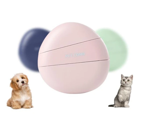 TechTic Kedi Bakım Seti Banyo Fırçası 3in1 Evcil Hayvan Temizleme Kiti Masaj Tarağı Seyahat Seti - 4