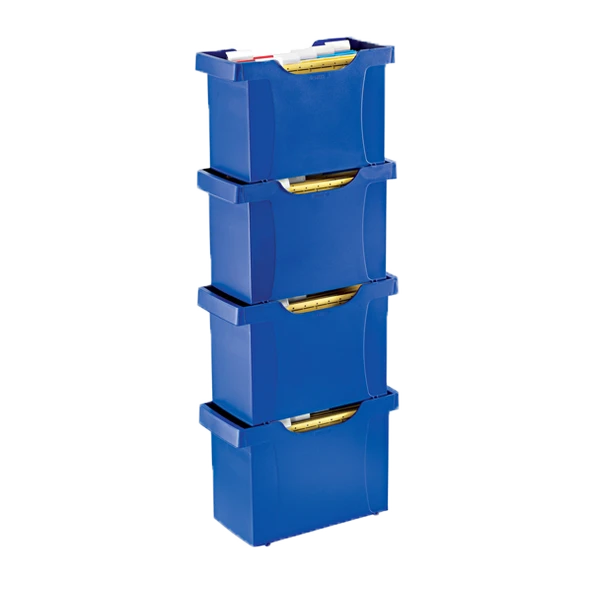 Leitz Askılı Dosya Havuzu Dolu Plastik Pendaflex Dosya Mavi 1993