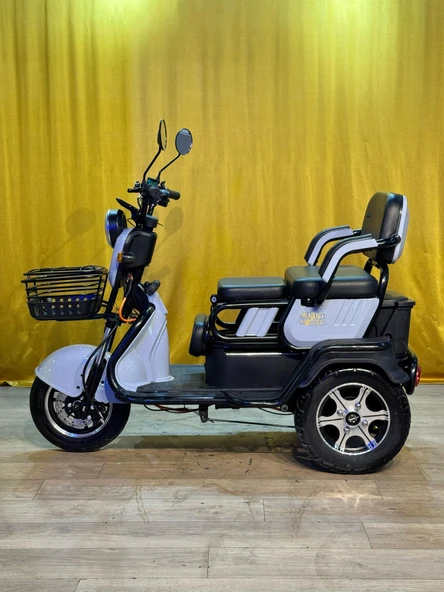 JPN MOTOR JP 6000 3 TEKERLİ ELEKTRİKLİ MOPED - 2024 MODEL - 7