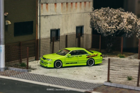 Tarmac Works 1/64 VERTEX Toyota Mark II JZX100 Light Green - Tokyo Auto Salon 2025 Special Edition - GLOBAL64 - 7