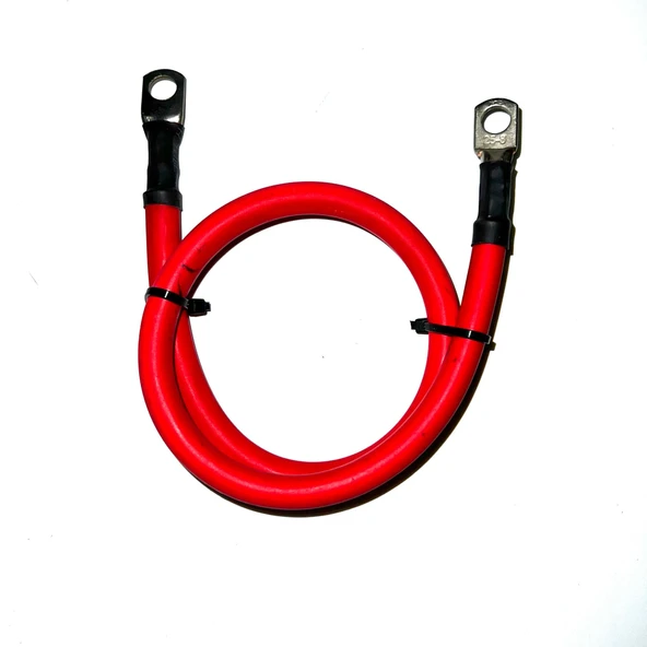 2 Adet 25 Mm2 Akü Paralel Bağlantı Kablosu 50 Cm Pabuçlu - 2