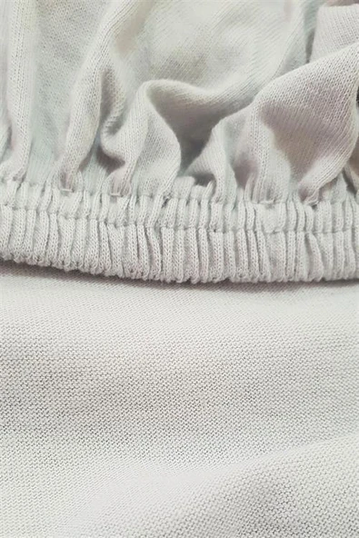 4 Adet 40 x 80 + 10 cm Anne Yanı Lastikli Penye Kumaş Bebek Çarşafı - 8