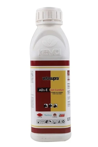 Hs Tarım Vetasupra Ad3-e Likit Comfort Hayvanlar Için Yem Katkı 1 Litre - 2