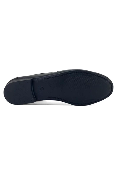Venüs 25484205 Kadın Hakiki Deri Tokalı Comfort Babet - 4