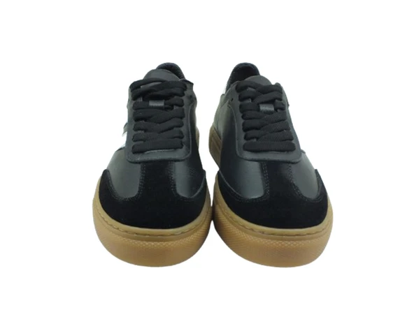 Bağcıklı Günlük Bayan Spor Ayakkabı Siyah15 FLOOR 3040 - 6