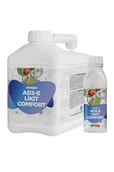Hs Tarım Vetasupra Ad3-e Likit Comfort Hayvanlar Için Yem Katkı 1 Litre