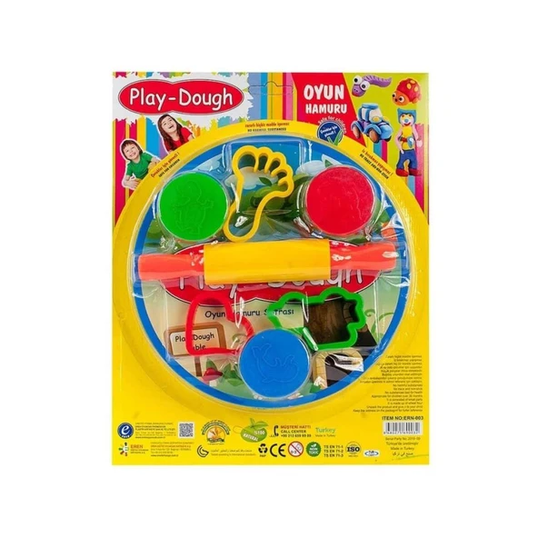 ERN-003 Sofralı Oyun Hamuru Seti - Eren Oyuncak - 3