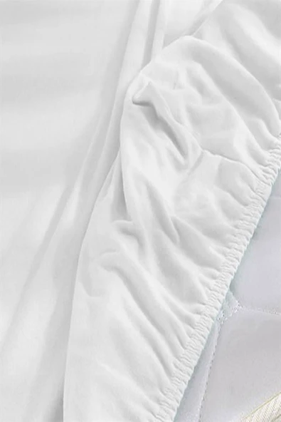 4 Adet 65 x 95 x 10 cm Anne Yanı Lastikli Penye Kumaş Bebek Çarşafı - 3