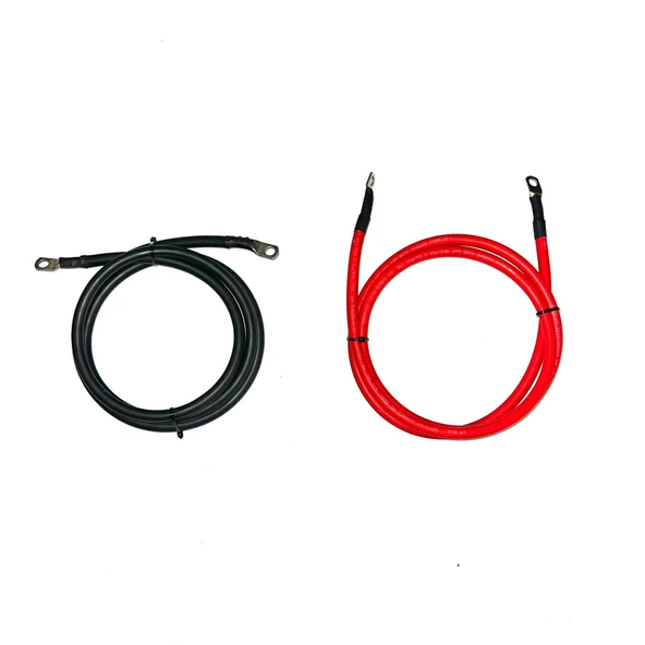 2 Adet 25 Mm2 Akü Paralel Bağlantı Kablosu 150 Cm Pabuçlu - 3