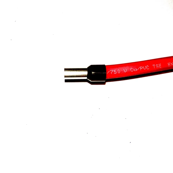 2 Adet 25 Mm2 Akü Paralel Bağlantı Kablosu Yüzüklü 100 Cm Uzunluk - 4