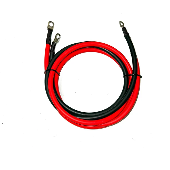 2 Adet 25 Mm2 Akü Paralel Bağlantı Kablosu 150 Cm Pabuçlu - 2