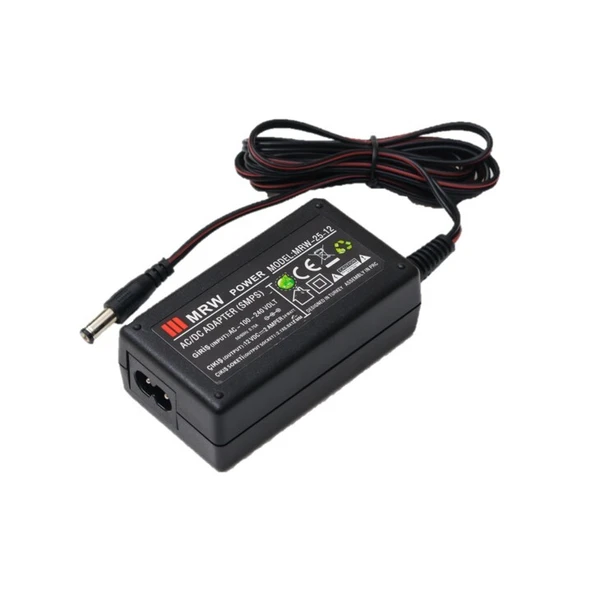 Mervesan MRW-2512 12V 2 AMPER PLASTIK ADAPTÖR