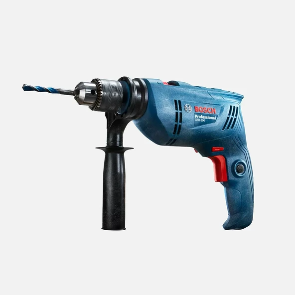 Bosch GSB 600 Darbeli Matkap + 100 Parca Aksesuar Seti - 2
