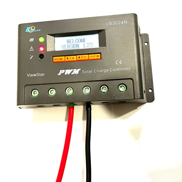 Mppt Şarz Kontrol Cihazı 5+5 Mt Akü Bağlantı Kablosu 6 Mm - 3