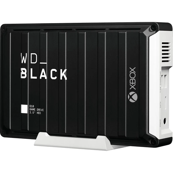 WD Black D10 Game Drive For XBox 12TB 3.5" USB 3.2 Harici Disk WDBA5E0120HBK-EESN - 3