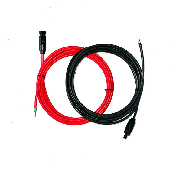 Mc4 5+5 Mt Yüzüklü Solar Kablo 6 Mm Panel Regületör Arası Kablo - 4