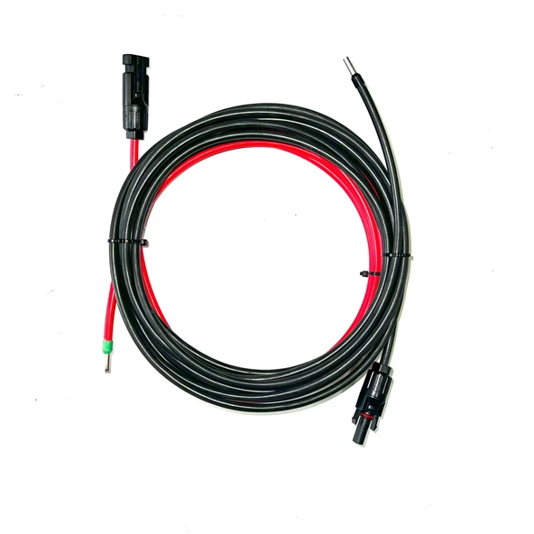 Mc4 5+5 Mt Yüzüklü Solar Kablo 6 Mm Panel Regületör Arası Kablo - 5