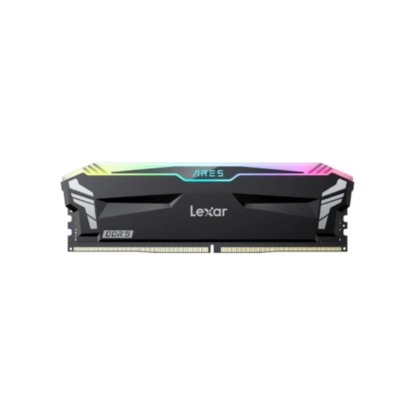 Lexar Ares Rgb 32GB (2X16GB) 6400MHZ CL32 Ddr5 Gaming Ram (LD5EU016G-R6400GDLA)