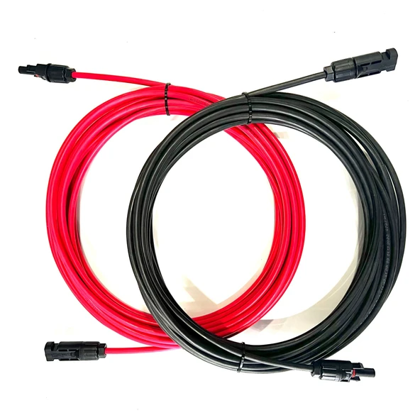 15+15 Metre Çift Taraflı Mc4 Konnektörlü Kablo 6 Mm - 4