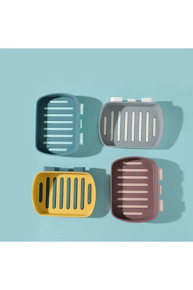 Çift Katmanlı Duş Sabunluk Kendinden Yapışkanlı 1 Adet - 6