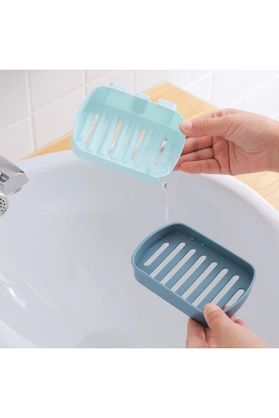 Çift Katmanlı Duş Sabunluk Kendinden Yapışkanlı 1 Adet - 7