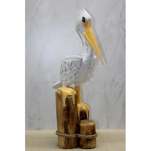 Ahşap Pelikan 60 Cm ürün görseli 1