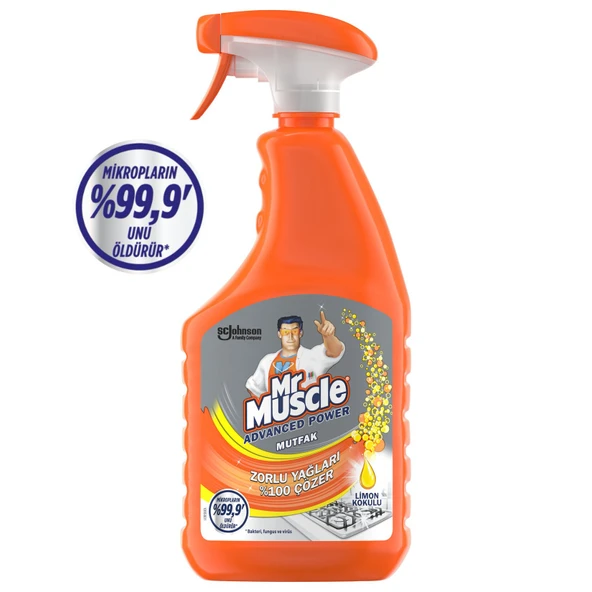 Mr. Muscle Advanced Power Mutfak Temizleyici Limon 750ml