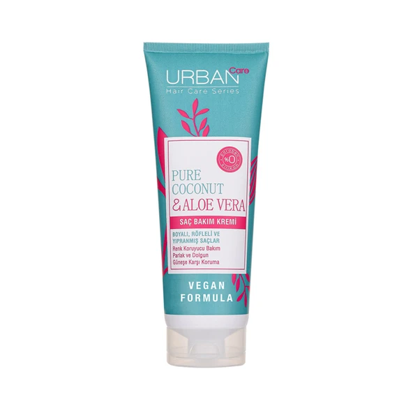 URBAN Care Pure Coconut&Aloe Vera Saç Bakım Kremi 250ml