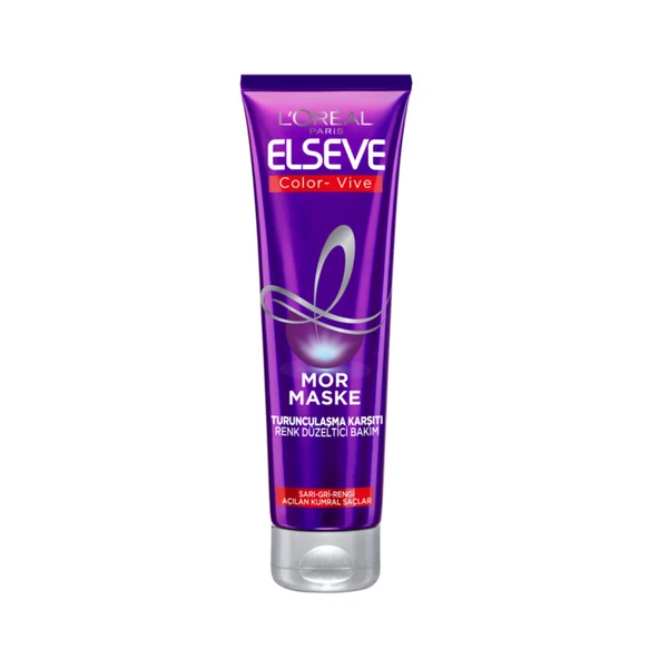 L'Oréal Paris Elseve Turunculaşma Karşıtı Renk Düzeltici Mor Maske 150ml